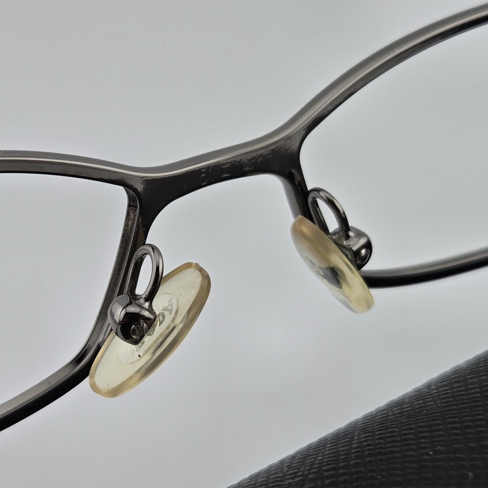 Prada VPR 58L Eyeglasses - FRAME ONLY - 5AV-1O1 Gunmetal Plum Italy 51-14-135 - Picture 8 of 16
